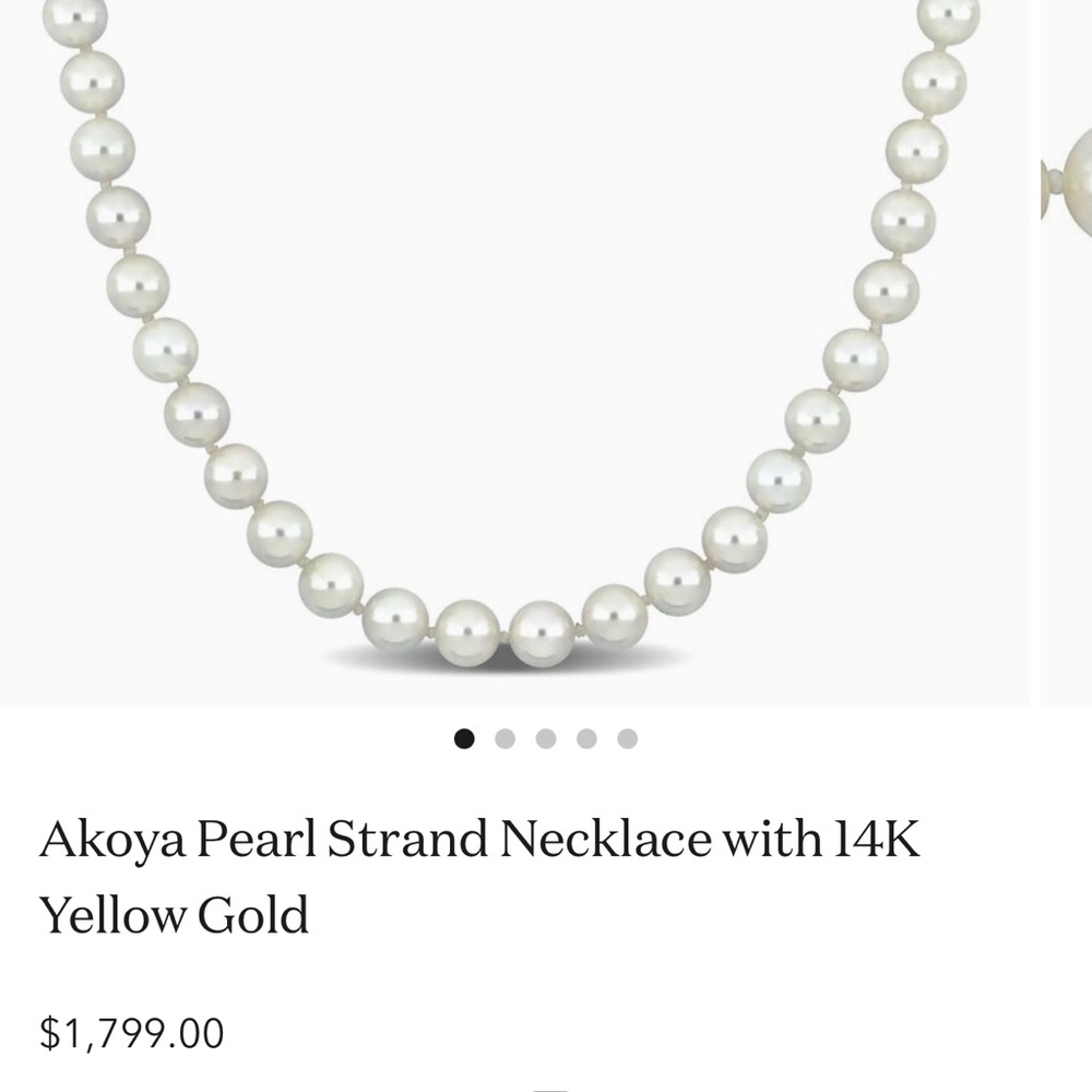 Heltzberg Jewelry Set—Elegant White Pearl Necklace & Earrings! NWT